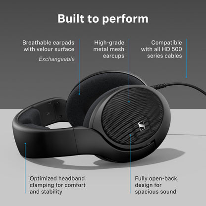 Sennheiser HD 560S Open-Back Over-Ear Wired Audiophile Headphones