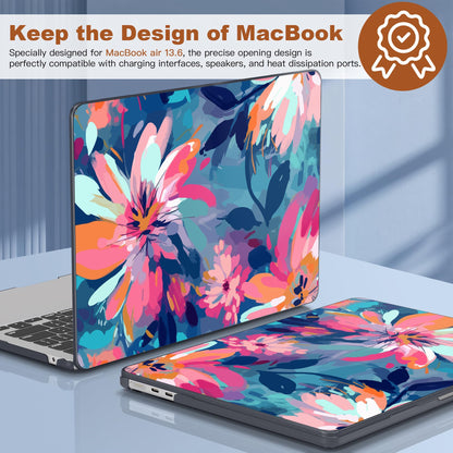 CISSOOK Compatible with MacBook Air 13.6 inch Case M2 M3 M4 M5