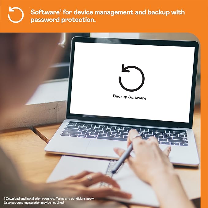 WD 24TB My Book Desktop External Hard Drive, with Password Protection and Backup Software, USB 3.2 Gen1, exFAT - WDBBGB0240HBK-NESN