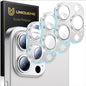 UniqueMe for iPhone 13 6.1"/13 Mini 5.4" Camera Lens Protector-Black Circle