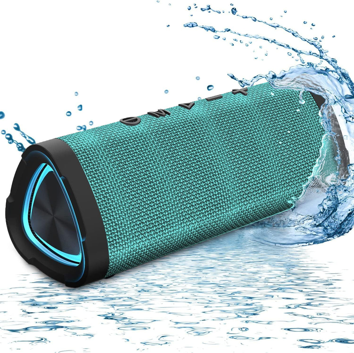 Vanzon Bluetooth Speakers V40 Portable Wireless Speaker V5.0 with 24W Loud Stereo Sound, TWS, 24H Playtime & IPX7 Waterproof, Suitable for Travel, Home&Outdoors(Red,HLJ)