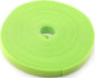 Reusable Fastening Tape Cable Ties 3/4 Inch Double Side Hook Roll (25 Yard, Green)