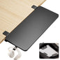PEGZONE Desk Extender Tray, 24" x 12", with Laptop Holder, Medium, Black