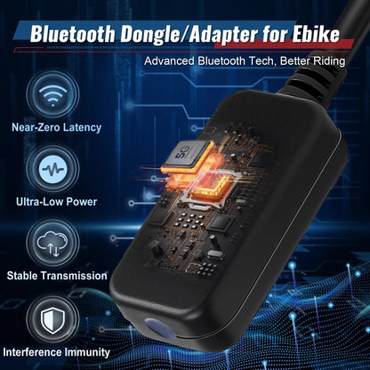 LONGSURE Bluetooth Dongle/Adapter for Ebike Compatible with Fardriver