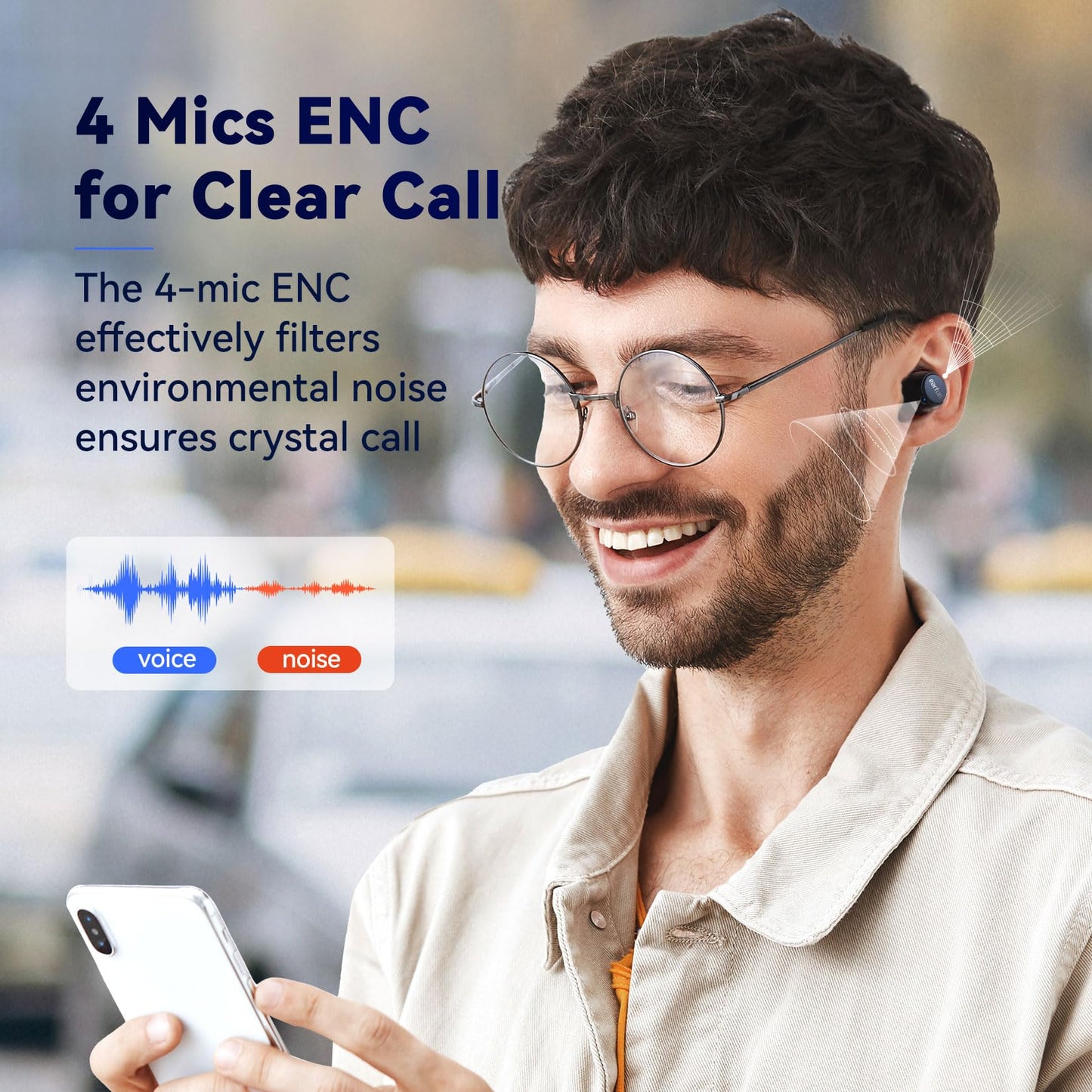 EarFun Free 2S Wireless Earbuds, Bluetooth Earbuds with Deep Bass