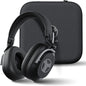 TREBLAB U5 - Hybrid Active Noise Cancelling Headphones Over-Ear, Deep Bass, 55H Battery, Mic for Calls, Bluetooth 5.3, Water-Resistant IPX4, Wireless Headphones Foldable for Travel, Gym, Work, Sports