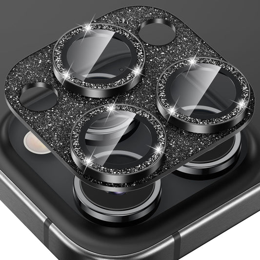 Tensea for iPhone 16 Pro/iPhone 16 Pro Max/iPhone 14 Pro/iPhone 14 Pro Max Camera Lens Protector, Metal Aluminum Alloy Tempered Glass Cover Camera Screen Protector Accessories, Case Friendly