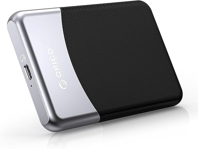 ORICO 1TB External SSD with 2 in 1 USB C Cable, Portable Solid State Drive USB 3.2 Gen 1 Up to 460MB/s, Dust and Drop Resistance, Reliable Storage for USB-C Smartphone, PC, Tablet, Labtop - M25PRO