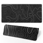 Darkness Red Moon Desk Mat Japanese Mouse Pad, Large Japanese Desk Mat, XL Anime Gaming Keyboard Mat, Non-Slip Rubber Base, Big Extended Desk Protector for Home Office, 31.5”x11.8”