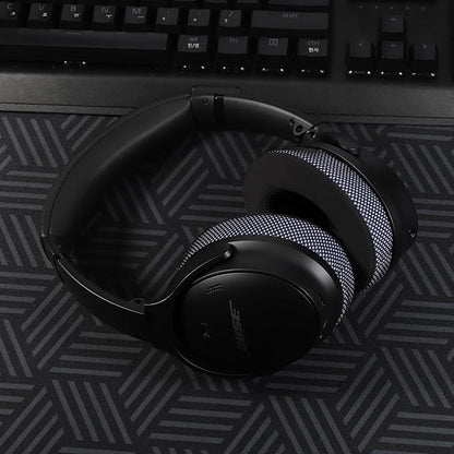 Ice Gel Headphones Replacement Ear Pads for Bose qc45 Replacement Ear Pads - qc35&qc35 ii Replacement Ear pads/qc25 Replacement Ear Pads - Black/Purple