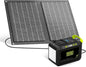 MARBERO 88.8Wh Solar Generator with 21W Solar Panel Included Portable Power Station 80W 110V 120W Max for Camping Outdoor Hiking Fishing Emergency