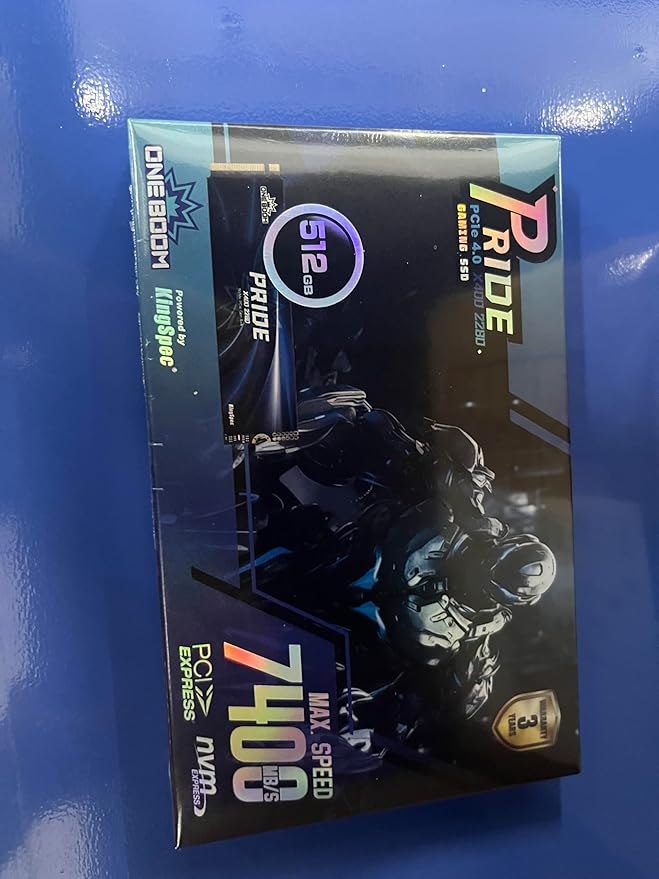 KingSpec OneBoom X400 4TB M.2 SSD Gen4 7300MB/s, TLC 3D NAND Internal NVMe SSD for Gaming & 4K Editing, Compatible with PC / PS5 / Laptop