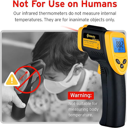 Etekcity Infrared Thermometer Temperature Gun 1080, -58°F to 1130°F for Meat Food Pizza Oven Griddle Accessories, Heat Gun for Cooking, Kitchen, Fridge, Reptile,BBQ