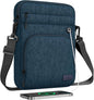 MoKo 9-11 Inch 360° Protective Tablet Sleeve Bag with Earphone Hole & Multi-Pockets, Fits New 11-inch iPad Air M4 2026 & iPadPro 11 M5,iPad A16,iPad10/5/4. 10.9,iPad9/8. 10.2,Tab S8/S9 11, Indigo