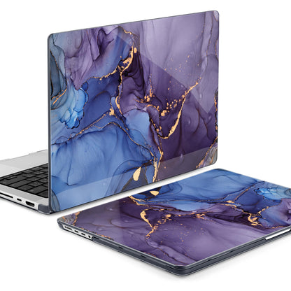 DONGKE Compatible with MacBook Pro 16 Inch Case (2026-2021 Release, M5 M4 M3 M2 M1 Pro/Max Chip), Plastic Hard Shell Cover with Keyboard Cover & Screen Protector for MacBook Pro 16", Abstract Marble