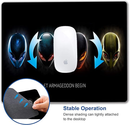 Alien Mouse pad, Personalized Design sci-fi Style Computer Rubber Mouse pad