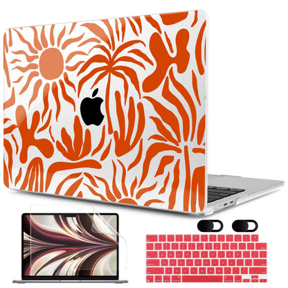 MEEgoodo Case for M5/M4/M3/M2 MacBook Air 13 inch Case 2026 2025 2024 2022, Fit Model A3449/A3240/A3113/A2681, Laptop Hard Shell Compatible with MacBook Air 13.6-inch, Composition Book Purple