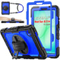 SEYMAC stock Case for Samsung Galaxy Tab A11+ Plus/A9+ Plus 11'', Full-Body Drop Protection Case with Screen Protector Pencil Holder [360° Rotating Hand Strap] &Stand, Purple+Colorful