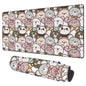 NITAHHHY Gaming Desk Pad Large Extra Length Panda and Koala Mouse Pad Keyboard Laptop Non-Slip Waterproof with Rubber Base Thick Stitched Edge Mouse Mat for Office Home 35.4 x 15.7 Inches