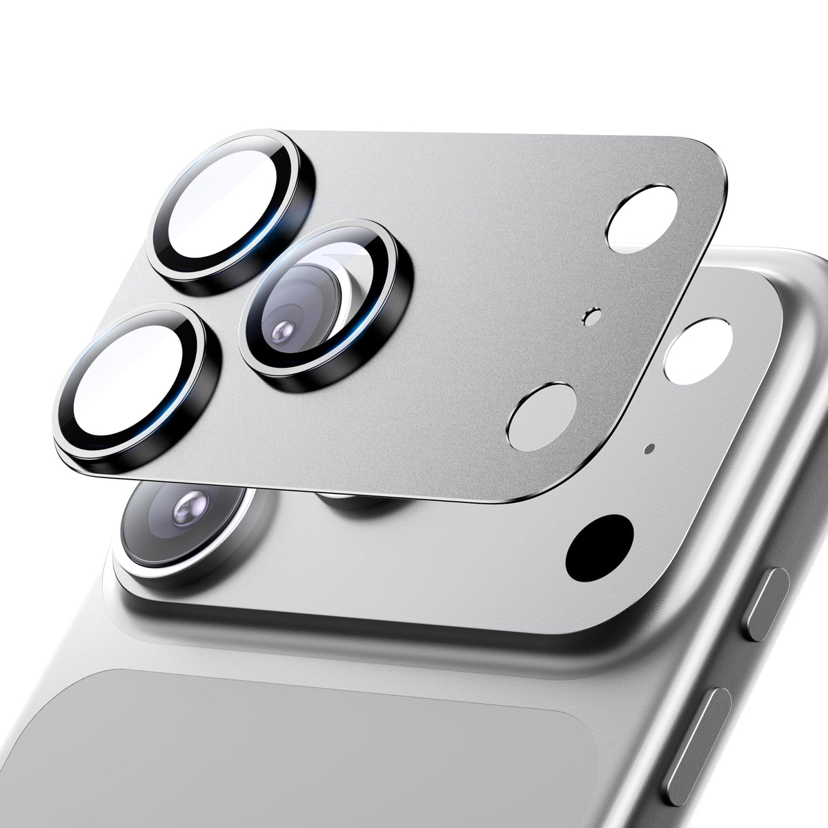 Hoerrye for iPhone 17 Pro Max Camera Lens Protector - 12FT Shatterproof