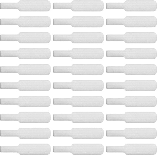 Cable Labels by Wrap-It Storage, Large, White (30-Pack) Write On Cord Labels, Wire Labels, Cable Tags and Wire Tags for Cable Management and Organizer for Electronics, Computers and More