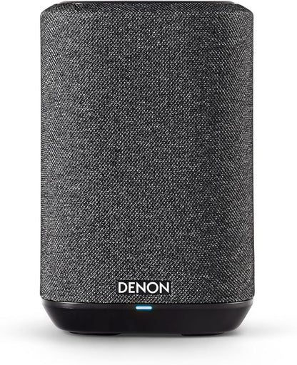Denon Home 150 NV Wireless Speaker (Black), 1" Tweeter, 3.5" Woofer, Home Speaker with HEOS Built-in, AirPlay 2, and Bluetooth, Multi-Room Streaming, Simple Setup, Compact Design