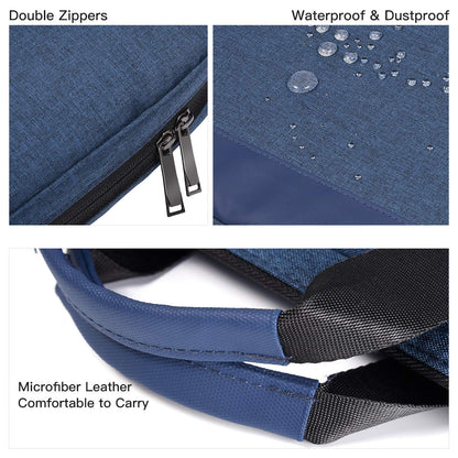 14-15 Inch Laptop Sleeve Case Men Women Bag for MacBook Pro 14 M5/M4/M3/M2, Macbook Air 15 M5/M4/M3, HP Pavilion/Chromebook 14, Dell Inspiron 14, Lenovo Acer ASUS Chromebook 14, Surface 15 Case,Blue