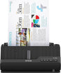 Epson - Workforce ES-C320W - Wireless Compact Desktop Document Scanner - 2-Sided Scanning and Auto Document Feeder - Paper and Card Scanner - Black
