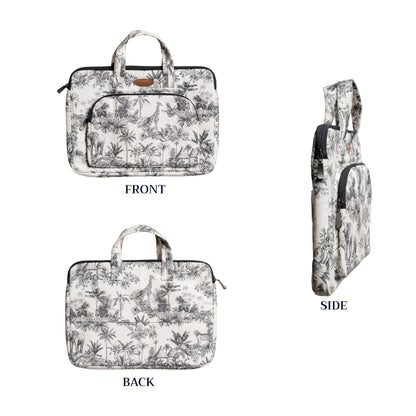 Maison d' Hermine Laptop Bag with Front Pocket Upto 15.5 inch Laptop Tablet