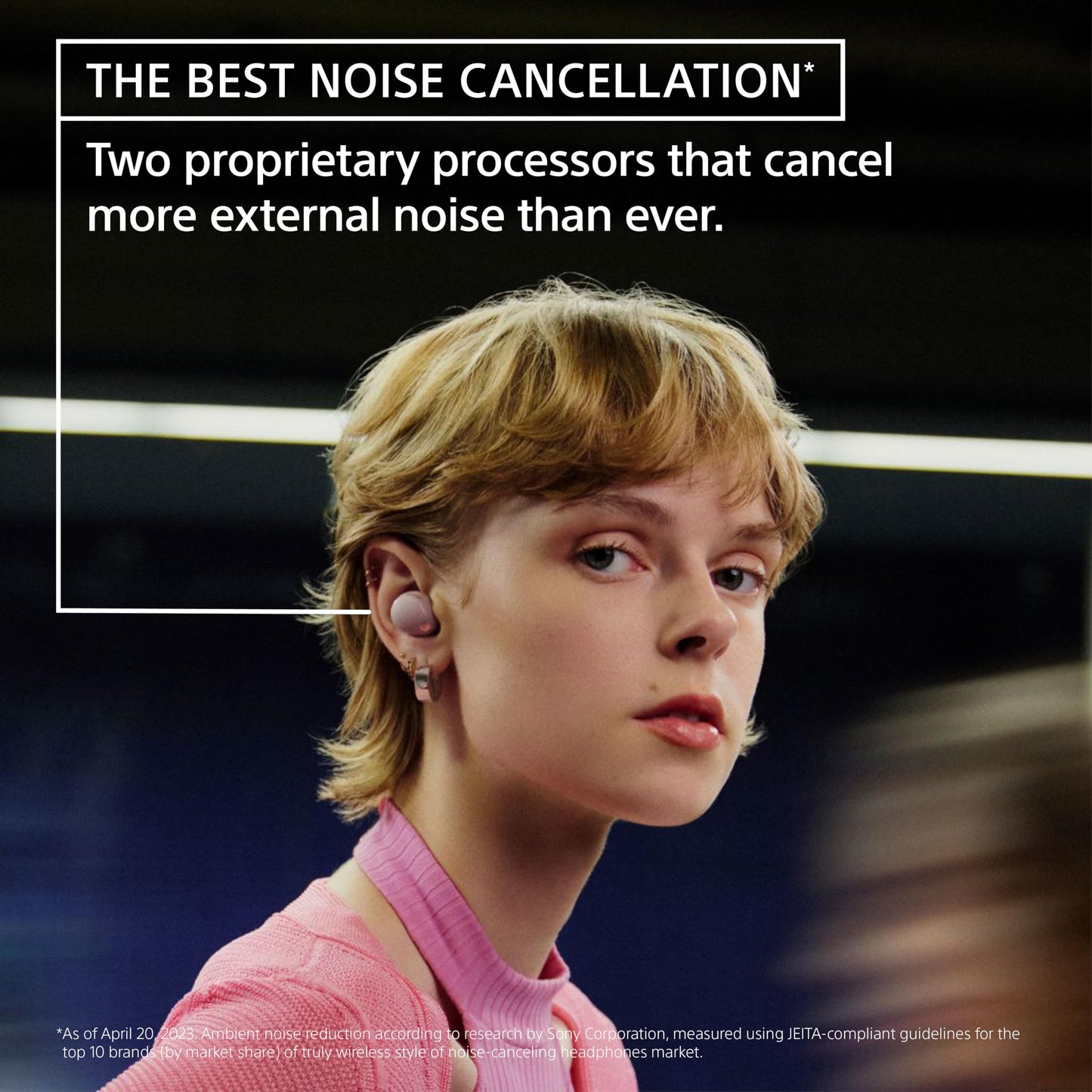 Sony WF-1000XM5 Premium Noise Cancelling Truly Wireless Earbuds, Black