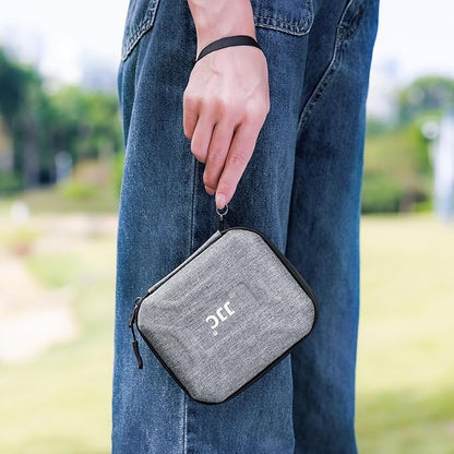JJC Hard Lens Filter Pouch, 4-Pocket Filter Case for Circular Filter Up to 95mm with Belt Loop, Dustproof & Water-Resistant Camera Filter Storage Wallet for Photography ND UV CPL Filter