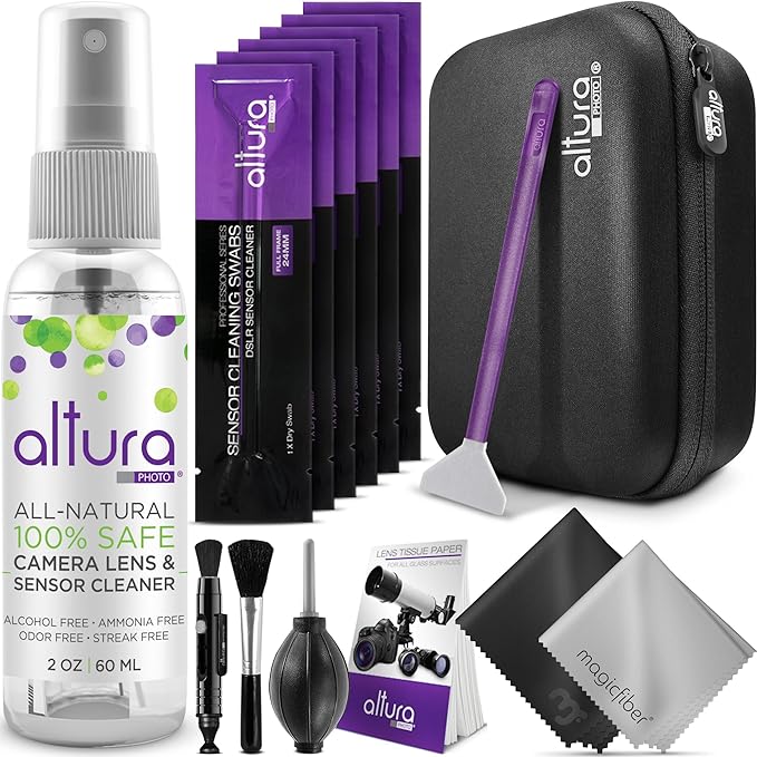 Altura Photo Camera Lens Cleaning Kit - Full Frame Lens & Sensor Cleaner
