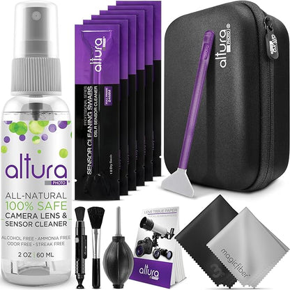 Altura Photo Camera Lens Cleaning Kit - Full Frame Lens & Sensor Cleaner