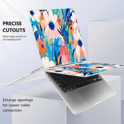 for MacBook Pro 16 inch Case 2019 2020 Release Model A2141, Plastic Hard Shell Cover with Keyboard Cover & Screen Protector for MacBook Pro 16 inch with Touch Bar & Touch ID, Ornament