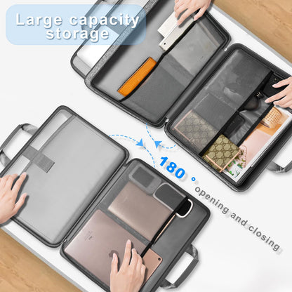 ZINZ Expandable Laptop Case 15.6 Inch Sleeve, Protective Carrying Case Compatible with MacBook Neo 16", MacBook Pro 16"/15.4", Dell XPS 16" and Most 15" 15.6" 16" Notebook，G01DG01