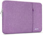 MOSISO Laptop Case 13.3 inch, 13-13.3 inch Laptop Sleeve Compatible with MacBook Air/Pro 13 / Pro 14, HP Dell ASUS Lenovo Notebook, Polyester Vertical Computer Sleeve Bag with Pocket, Light Violet