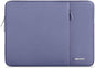 MOSISO Laptop Case 13 inch, 13 inch Laptop Sleeve Compatible with MacBook Air M4 M3 M2 M1 2025-2018 / Pro M2 M1 2025-2016, Polyester Vertical Computer Sleeve Bag with Pocket, Lavender Gray
