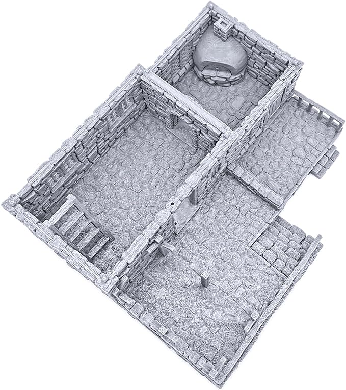 Stonestreet Baker by Printable Scenery, 3D Printed Tabletop RPG Scenery and Wargame Terrain 28mm Miniatures