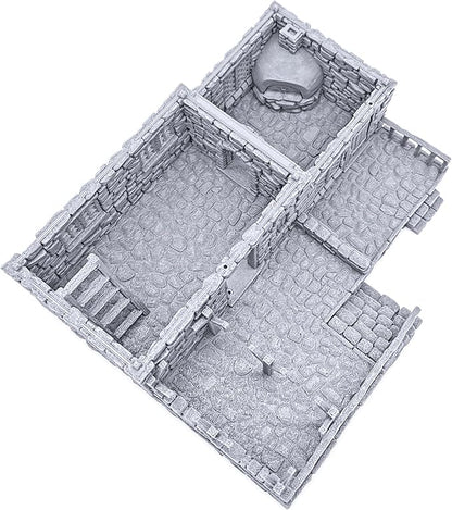 Stonestreet Baker by Printable Scenery, 3D Printed Tabletop RPG Scenery and Wargame Terrain 28mm Miniatures