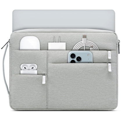 HYZUO 13.3-14 Inch Laptop Case Sleeve Bag for MacBook Pro 14 M5, Light Gray