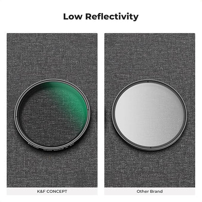 K&F CONCEPT 82mm Star Filters Kit (3pcs) 4 Points 6 Points 8 Points Cross Screen Starburst Filters Set -18 Layer Coating Ultra Slim Optical Glass Camera Lens Filter with 3 Cleaning Cloth