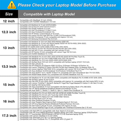 MOSISO Laptop Case 13.3 inch, 13-13.3 inch Laptop Sleeve Bag with Pocket