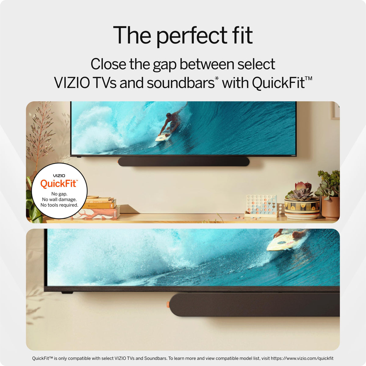 VIZIO 2.0 Soundbar w/Dolby Atmos & DTS:X, Bluetooth Speaker, QuickFit™ Compatible – SV200M-08 (New, 2024 Model)