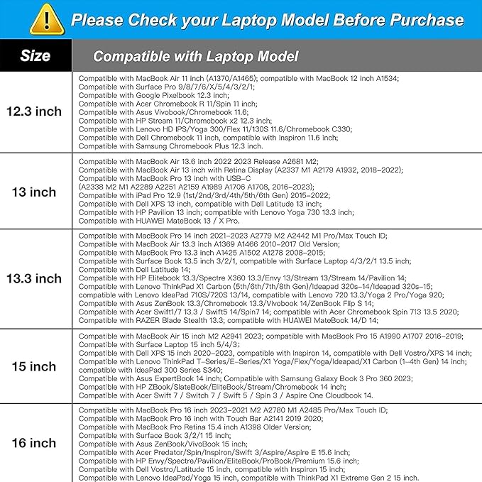 MOSISO Laptop Case 13 inch, 13 inch Laptop Sleeve with Small Case