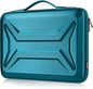 DOMISO 17 Inch Laptop Case Rugged Sleeve Waterproof Hard Shell Protective Cover Fits Most 17-17.3" Laptops/Dell XPS 17 / HP Envy 17 (Teal)