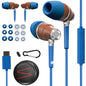 Symphonized Premium Wooden Wired Earbuds with Microphone (Lightning)