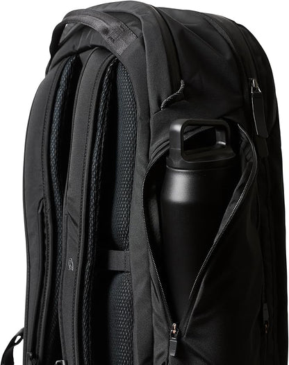 Bellroy Transit Travel Pack Pro (30–38 liter carry-on travel backpack, with laptop sleeve, RFID protection and zip bottle pocket) - Black