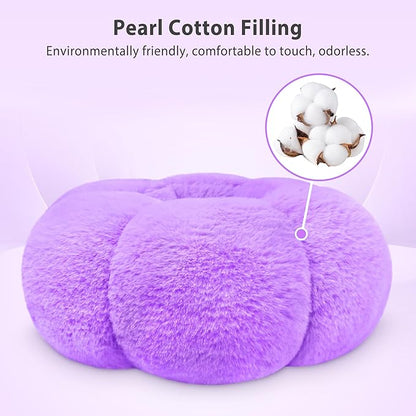 CreaDream Pumpkin Tablet Pillow Stand Holder for Kindle iPad, Adjustable Phone Pillow Stand for Lap Bed with Detachable Snack Bowl, Compatible with 4.7"-13" Tablet, iPad, iPhone, Samsung Tabs, Kindle