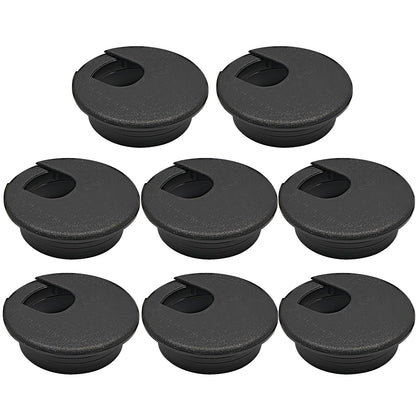 BOPOREAE 8 Pcs Desk Grommet 1-1/2" (38 mm), Desk Cord Hole Cover