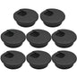 BOPOREAE 8 Pcs Desk Grommet 1-1/2" (38 mm), Desk Cord Hole Cover